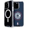 NBA Los Angeles Clippers Distressed Blue iPhone 15 Pro MagSafe Case
